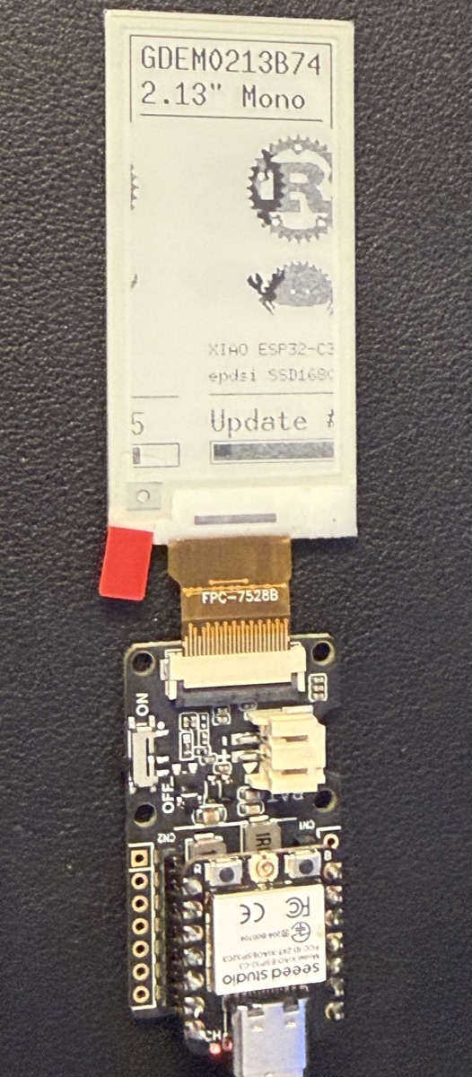 2.13 inch panel showing content shifted right and clipped at the edge